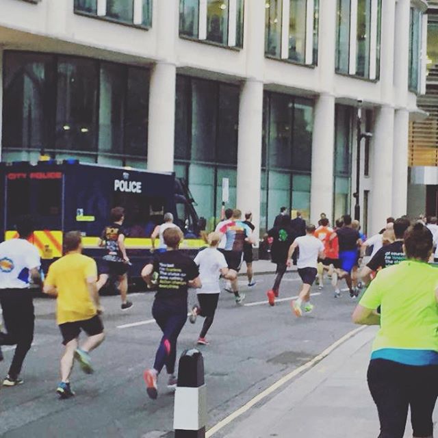 We had a blast at the Bloomberg Square Mile Relay last week #trafficmanagement #trafficmanagementlondon