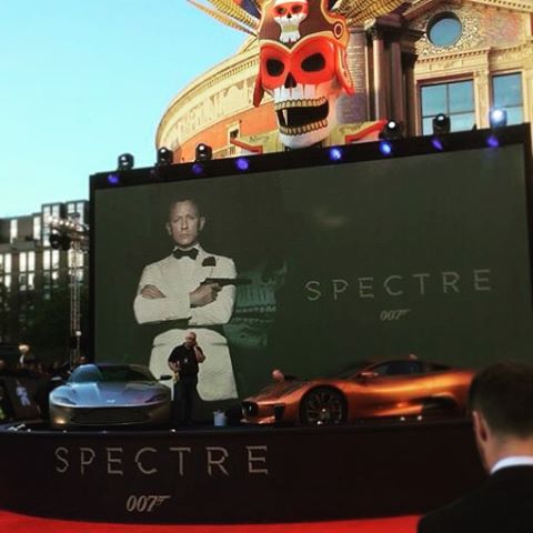 Closing the roads off for the red carpet at the premier of James Bond Spectre Recently #london #trafficmanagement #eventsmanagement