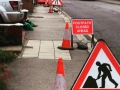 Footway closure #trafficmanagement